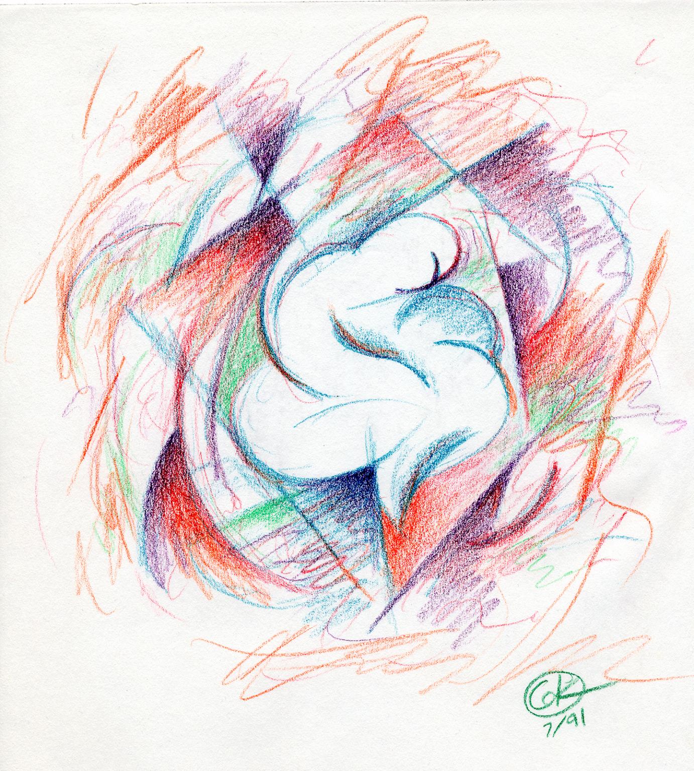 Mother and Child sketch